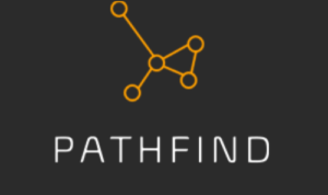Pathfind Logo with Black Background